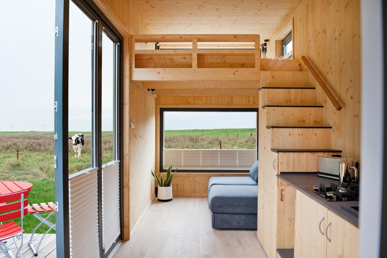 Tiny House Nature 13 Zur Kuhweide - Green Tiny Village Harlesiel Carolinensiel Exterior foto